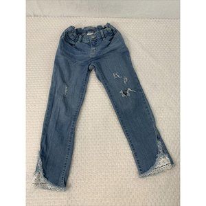 Wallflower Girls light Jeans sz 12 - Distressed